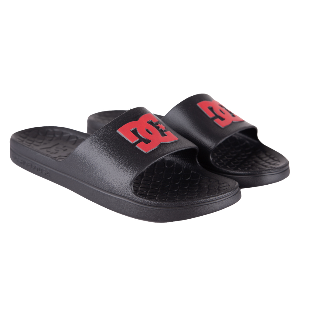 Sandals Dc Shoes Slides DC Shoes Men DCsc-Slider Sandals Black/Red