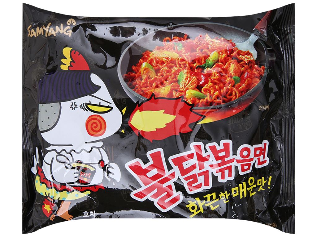 Mì Khô Gà Cay Samyang Gói 140g