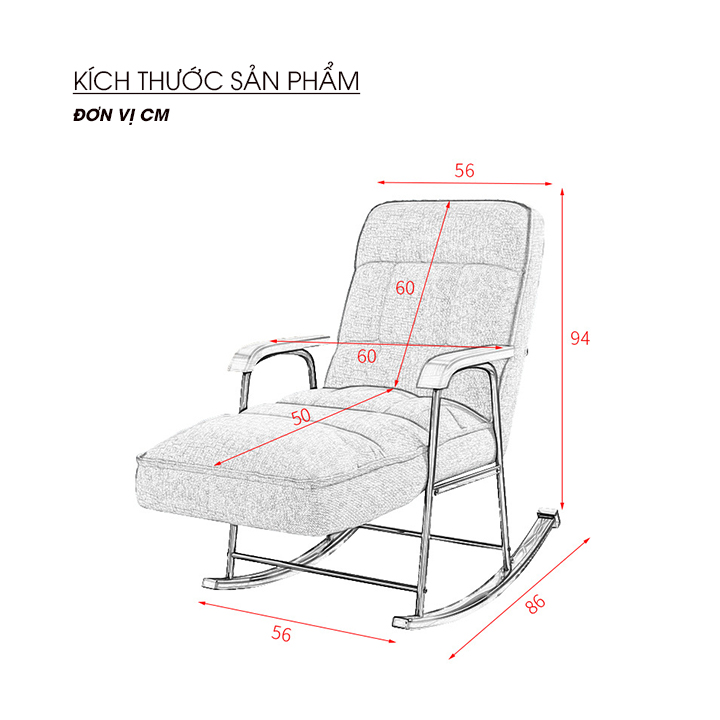 [ RẺ VÔ ĐỊCH ] Ghế bập bênh thư giãn, Ghế sofa bập bênh cao cấp