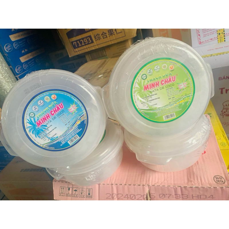 Thạch dừa ăn liền minh châu loại 500g/1kg