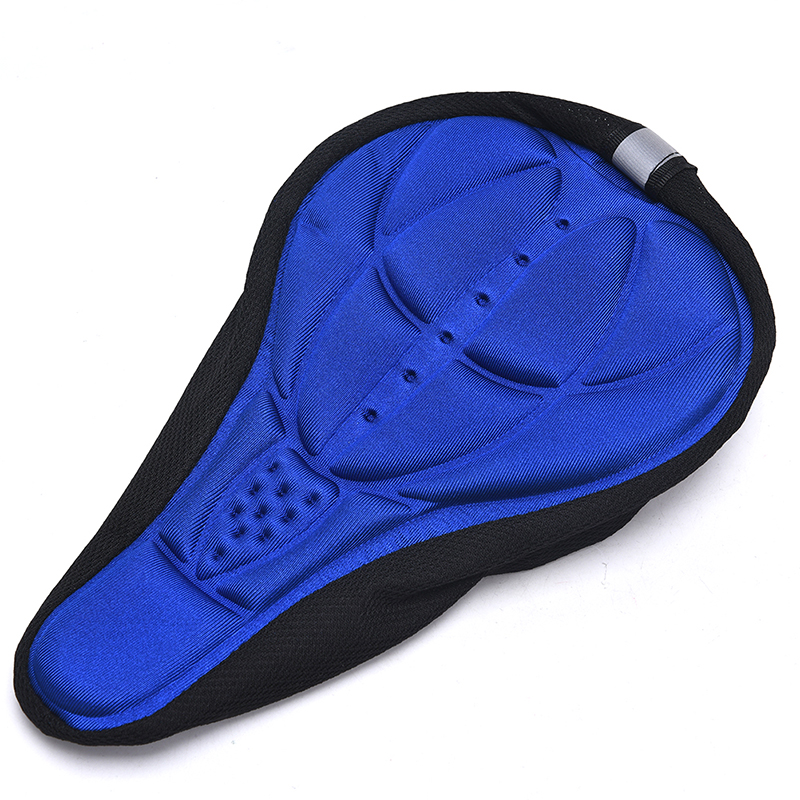 New Bicycle Silicone 3D Gel Saddle Seat Cover Pad Padded Soft Cushion ...