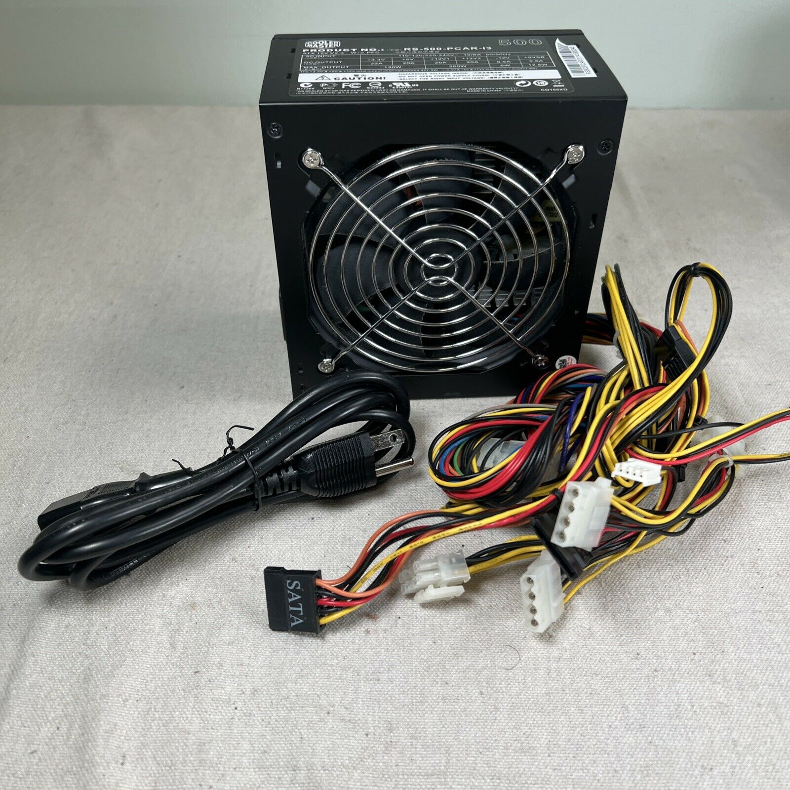 Nguồn Cooler Master 500W (RS-500-PCAR-I3) - Đã Qua Sử Dụng