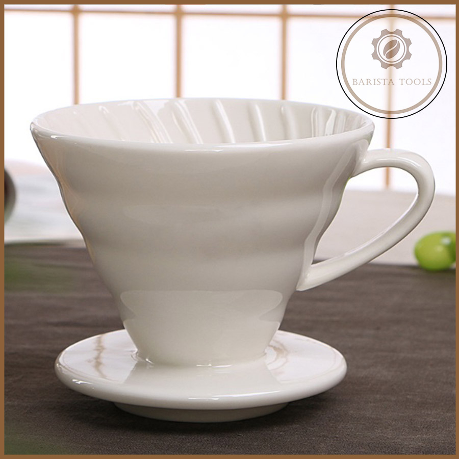 Phễu lọc cà phê V60 sứ cao cấp Dụng cụ Barista