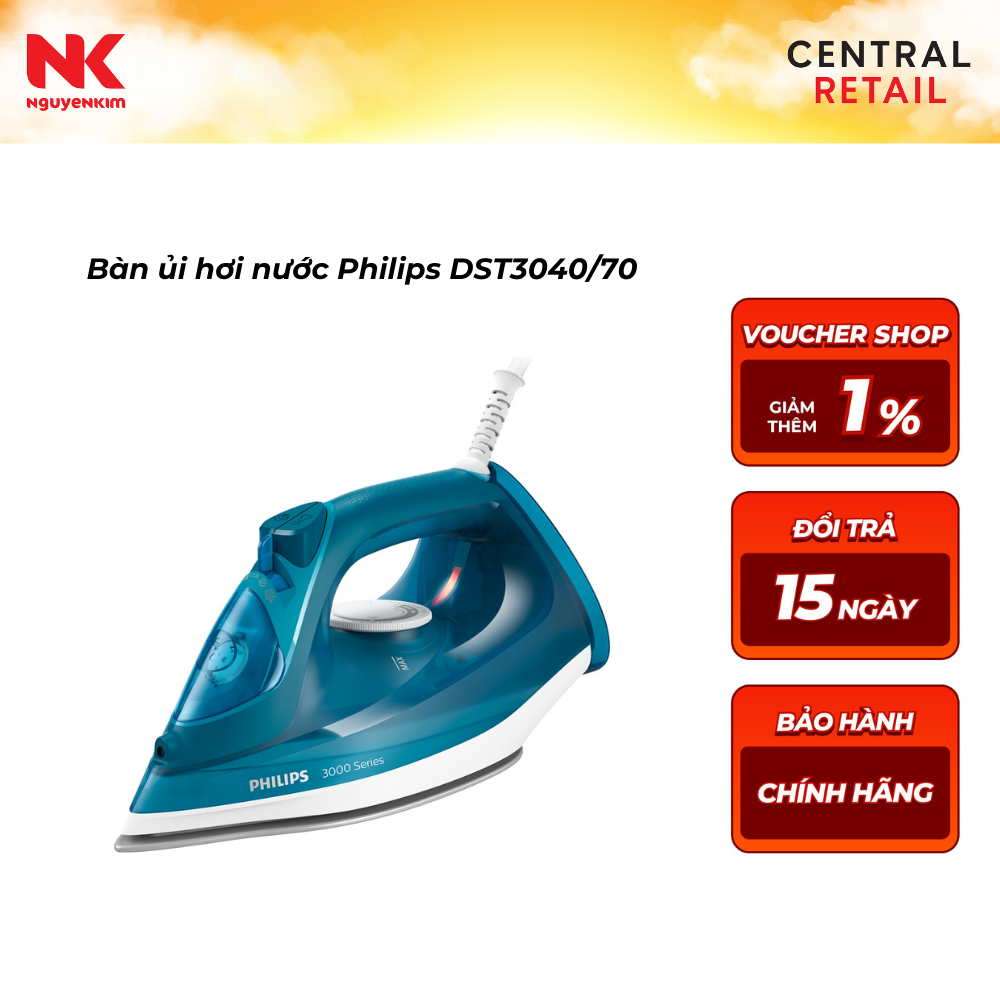 Bàn ủi hơi nước Philips DST3040/70