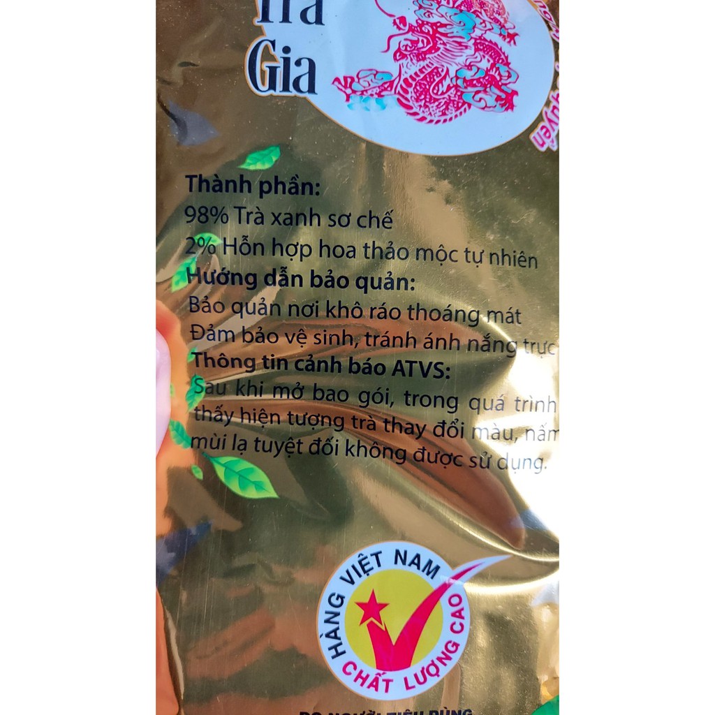 Trà Long Vân hương Lài - Vàng - 1kg