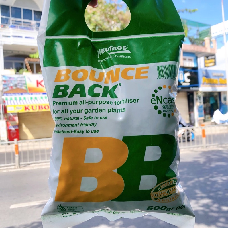 Phân hữu cơ viên nén đậm đặc úc dynamic bb xanh gói 500gr
