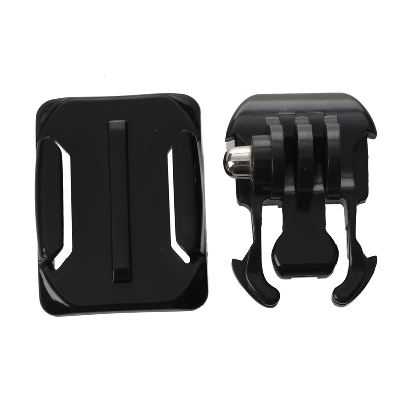 Helmet Curved Surface+ Sticker+Buckle Basic Mount for GoPro Hero 3 2 1 Camera