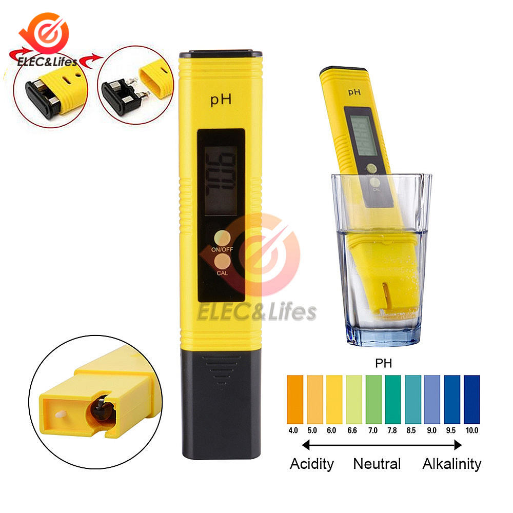 NEW 【Exclusive Discount】PH tester Accuracy 0.01 Digital PH Meter Tester ...