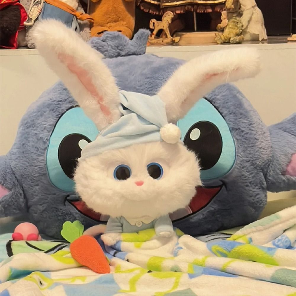 Children%20Secret%20Life%20Pets%20Snowball%20Plush%20Toys%20Movable%20Ears%20Carrots%20Rabbit%20Stuffed%20Kawaii%2030cm%20Rabbit%20Plush%20Kids%20Toys%20-%20Image%203