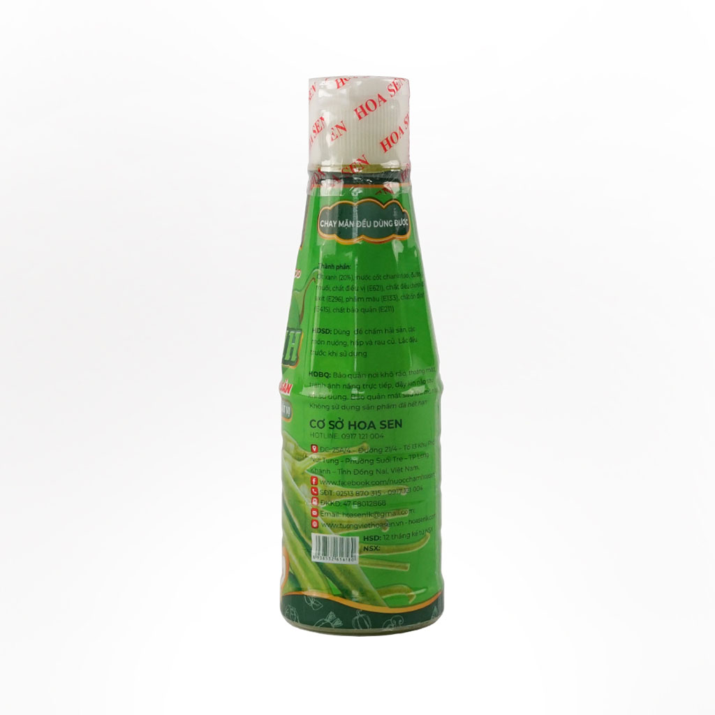 Muối ớt xanh 240ml (chuyên chấm hải sản)