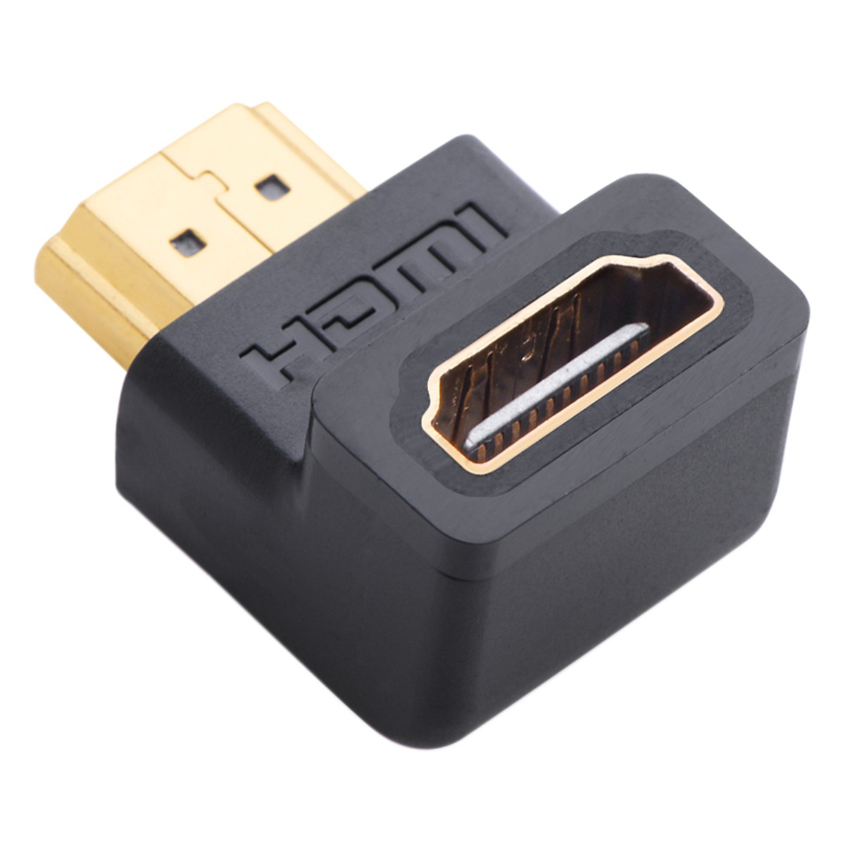 Đầu nối HDMI vuông góc 90 độ Ugreen 20109 (bẻ xuống) Chính Hãng