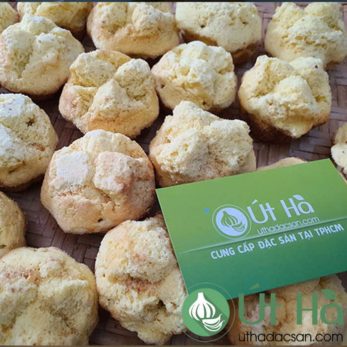Bánh Thuẫn  Chính Gốc Quảng Ngãi Bịch 20 Cái Bánh Sấy Khô Thơm Ngọt Thuần Khiết Giữ Nguyên Hương Vị Truyền Thống - Út Hà Đặc Sản