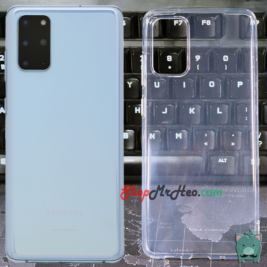 Combo 2 ốp lưng dẻo trong suốt samsung galaxy s20 - s20 plus - s20+ - s20 ultra