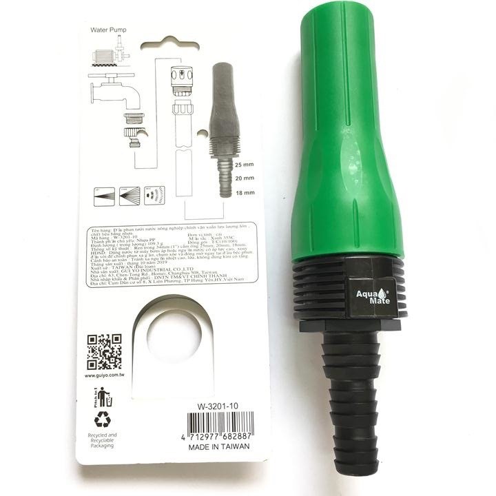 Đầu vòi tưới cây Việt Nhật, vòi tưới cây cầm tay, tưới tiêu, xịt rửa chuồng trại...