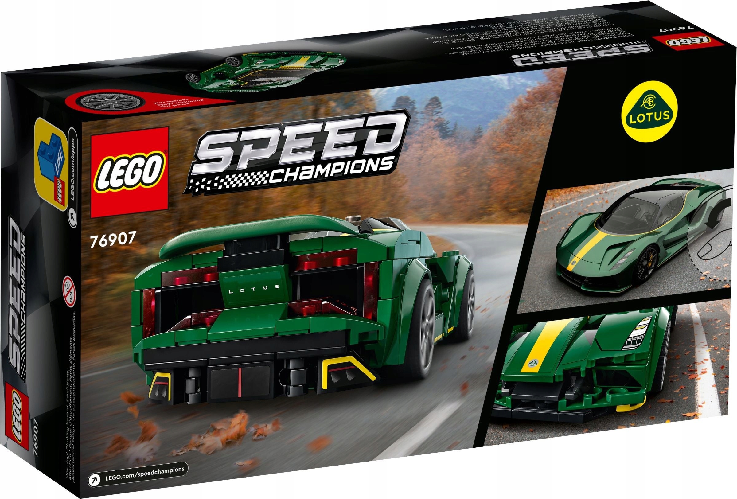 [HAPPY BRICKS] LEGO  SPEED CHAMPIONS - 76907 - LOTUS EVIJIA