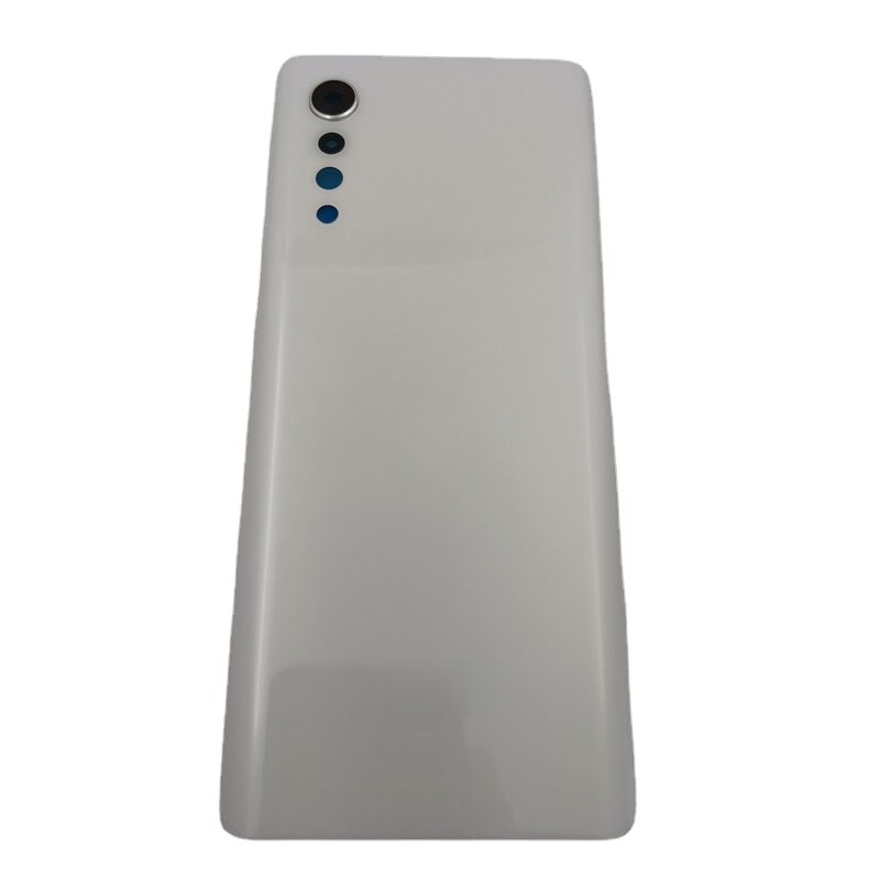 For lg velvet 5g battery back cover glass rear cover housing door replacement parts for lg g9 g900n