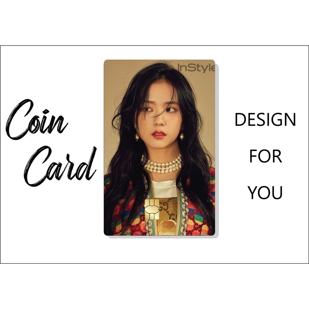 BLACKPINK'S SKINCARD (🎟️ Miếng dán Thẻ ATM, debit, thẻ từ, thẻ chung cư, bảo vệ thẻ) | Dán thẻ ATM COINCARD