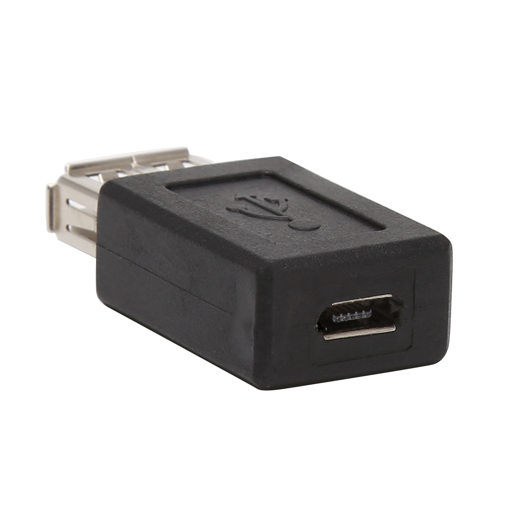 2 cái/bộ USB 2.0 Loại Một Nữ sang Micro USB Loại B 5pin Bộ chuyển đổi cái Adapter