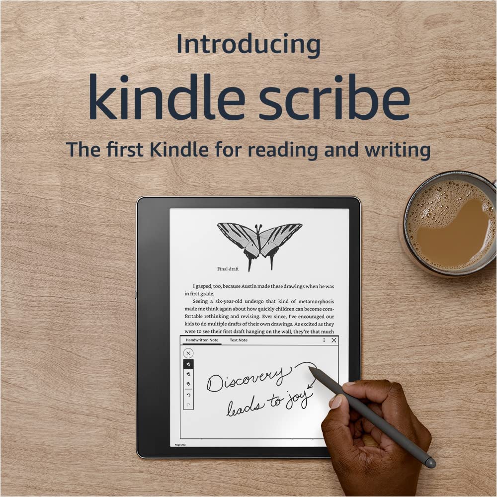 Official Site: Kindle Scribe, 32 GB the first Kindle for reading,  writing, journaling and sketching - 10.2” Display