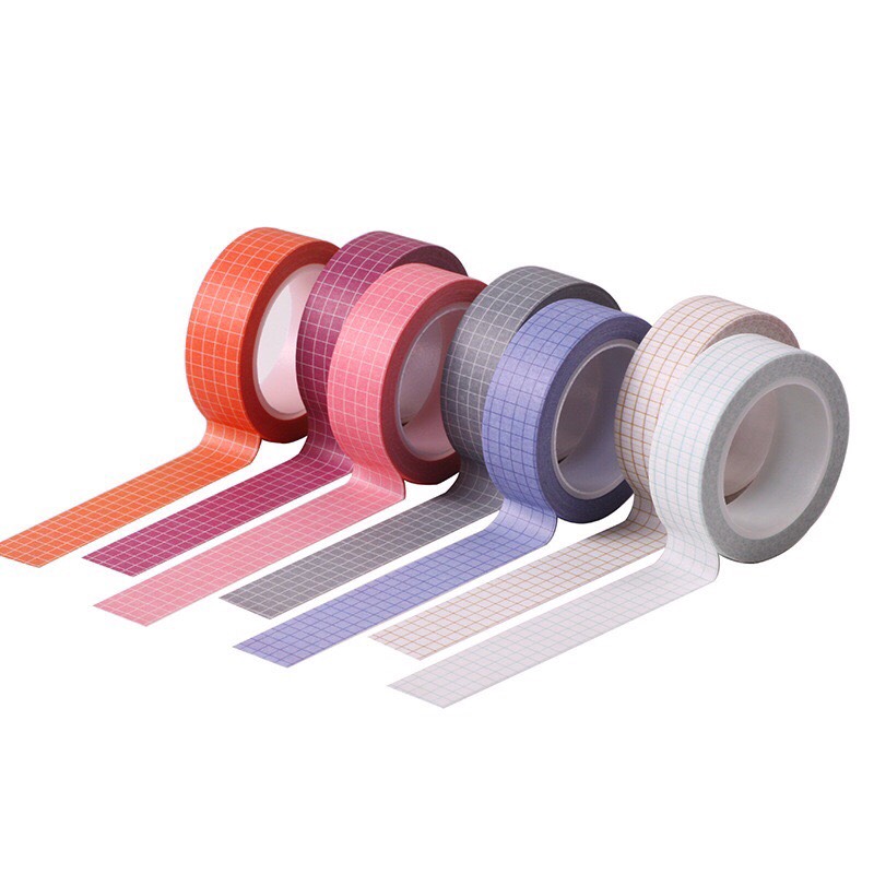 Washi Tape kẻ nhiều mẫu