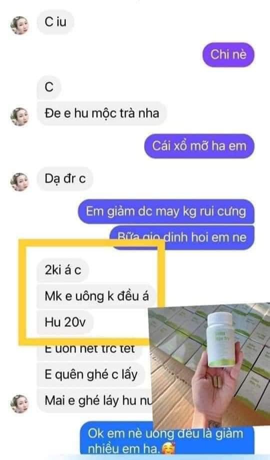 Detox Mộc Trà Dr Cell hũ 20 viên detox giảm mỡ thải độc cơ thể