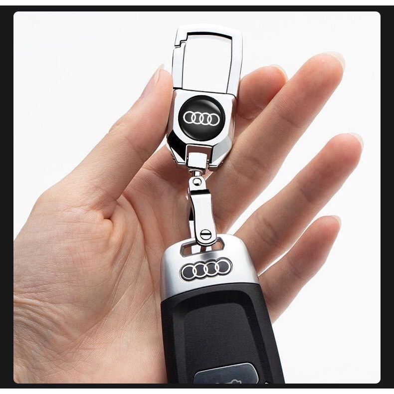 Móc Chìa Khóa Có Logo Các Hãng Xe Ô Tô, xe máy Honda, Toyota, Huyndai... Móc khóa kim loại Cao cấp - Hàng Chuẩn