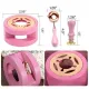【Trick or Treat Alliance Mall】Wax Seal Set Heater Pot Furnace With Handle Heater Craft Wax Bead Stick Pot Furnace Wax Fire Seal Spoon. 
