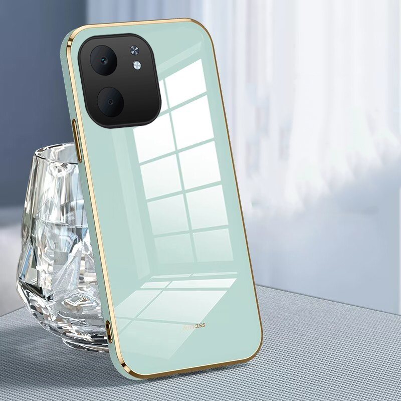 Phone case OPPO A5X Soft Transparent Plating Antioxidant Clear Back Cover OPPO A5X Case.