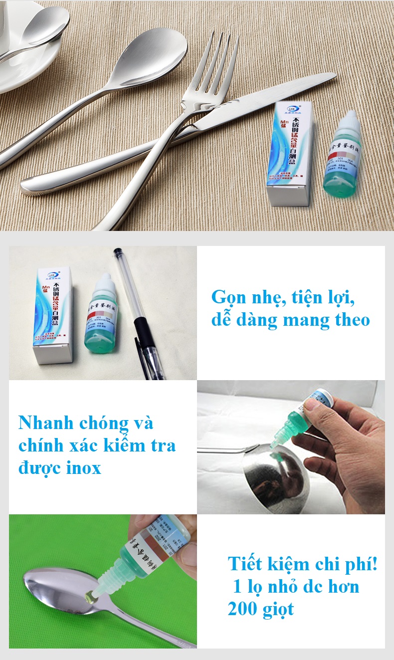 Dung dịch thử inox 304