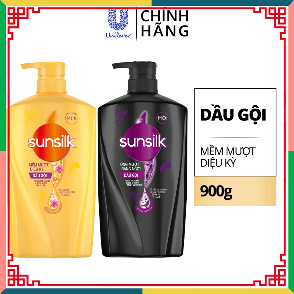 Dầu gội Sunsilk 900gr ( Đại lý Ngọc Toản)