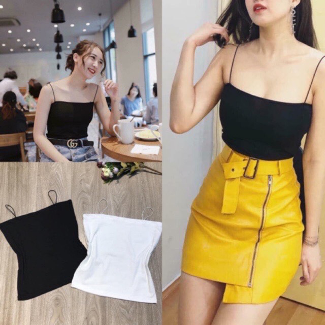 Áo Ống Hai Dây Bún