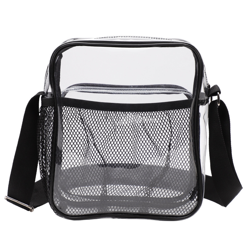 Deere Jack Men's crossbody bag shoulder bag fashion PVC transparent waterproof crossbody bag