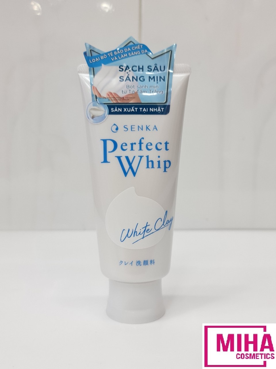 Sữa Rửa Mặt Đất Sét Trắng SENKA Perfect White Clay 120g