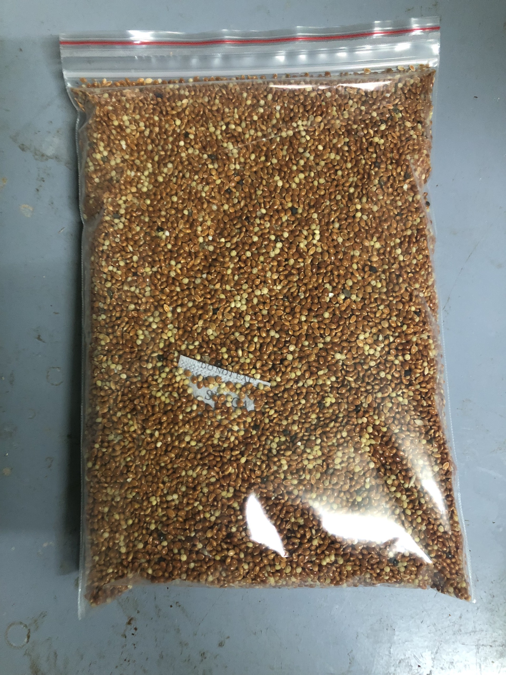 Kê đỏ bóng hạt to đóng gói 1kg