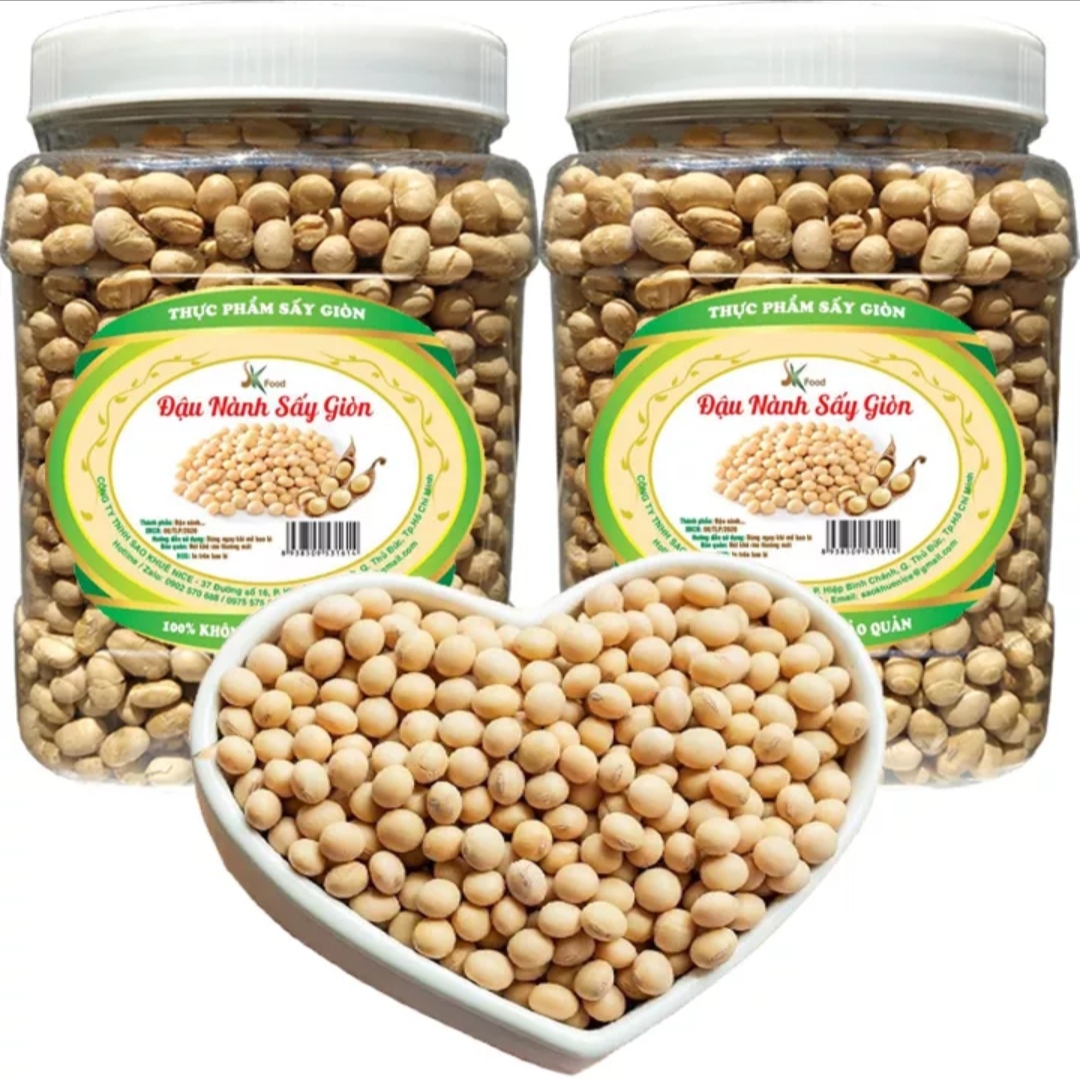 ĐẬU NÀNH SẤY KHÔ GIÒN THƠM-500G