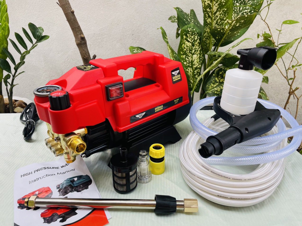 MÁY RỬA XE BOSH 3500W  BỀN KHỎE
