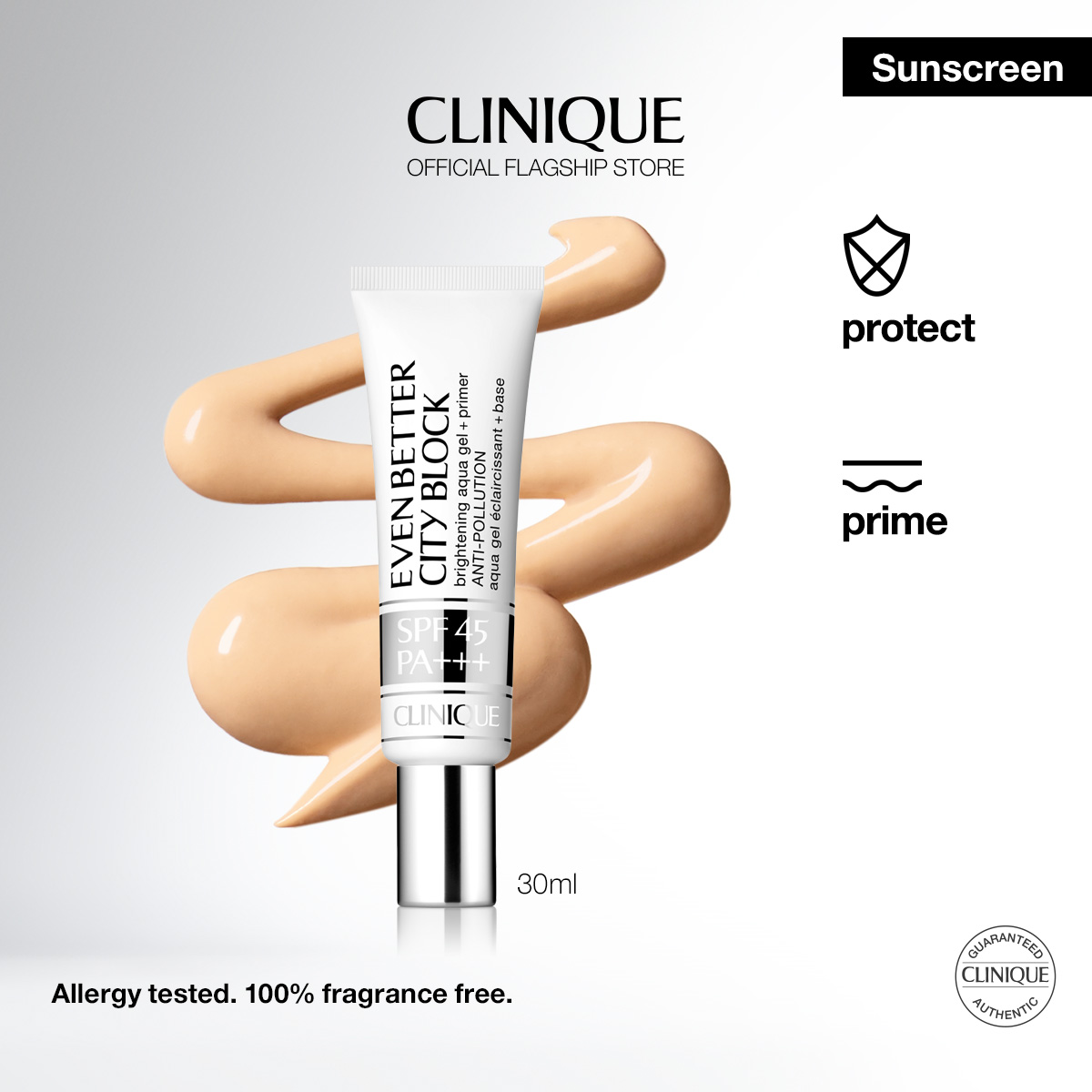Clinique Even Better City Block Brightening Aqua Gel + Primer SPF