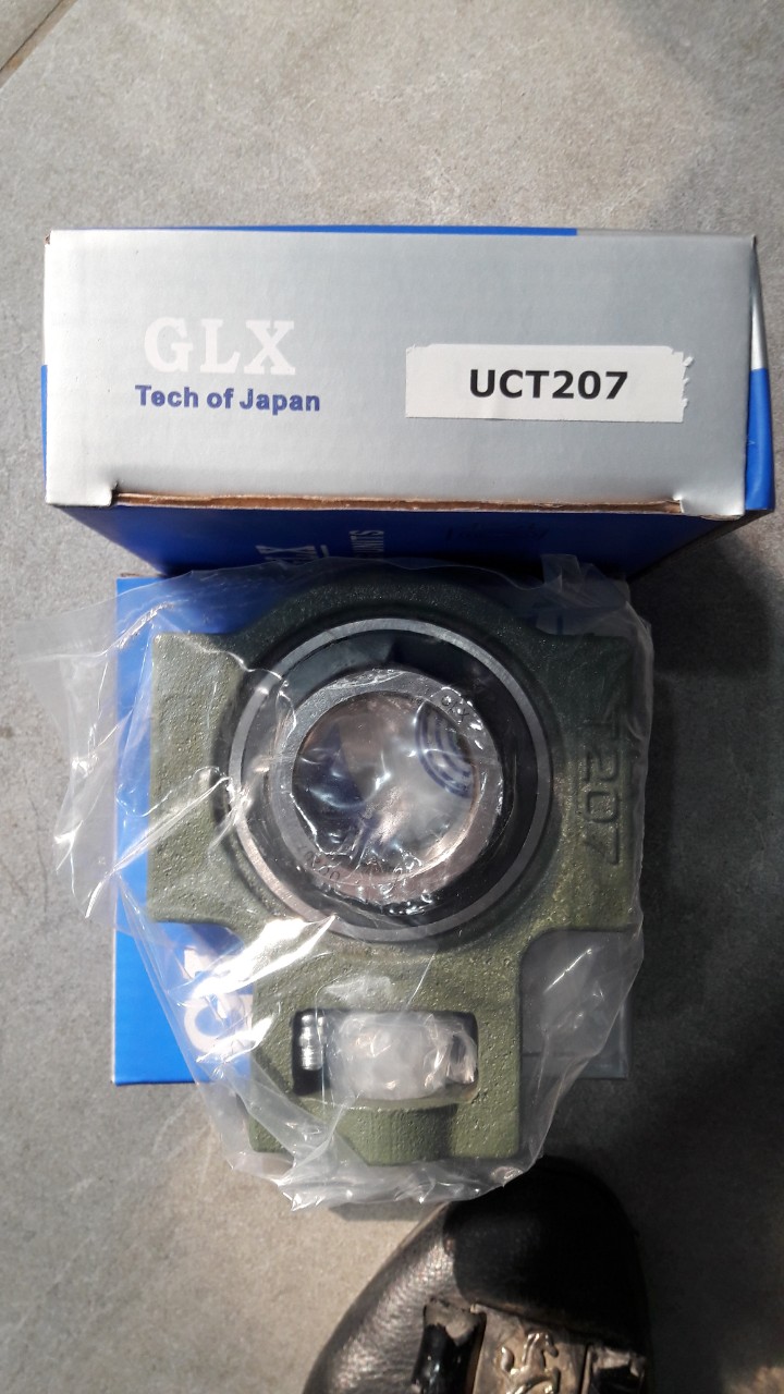 Vòng bi gối đỡ GLX UCT 207 và UCT 208