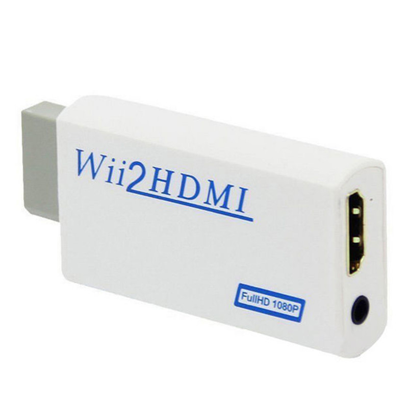 HD Wii To HDMI 1080P/720P Upscaling Converter Adapter Connector With 3.5MM ZHIYU. 