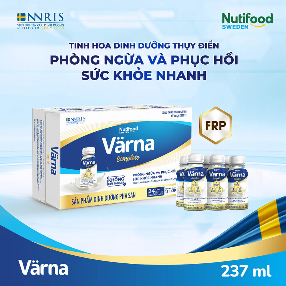 Sữa pha sẵn Nuti Varna Complete 237ml