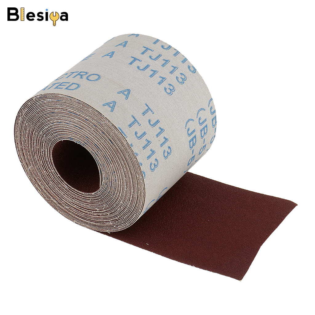 10 Meters Emery Cloth Roll 120 Grit Sandpaper for Cleaning
