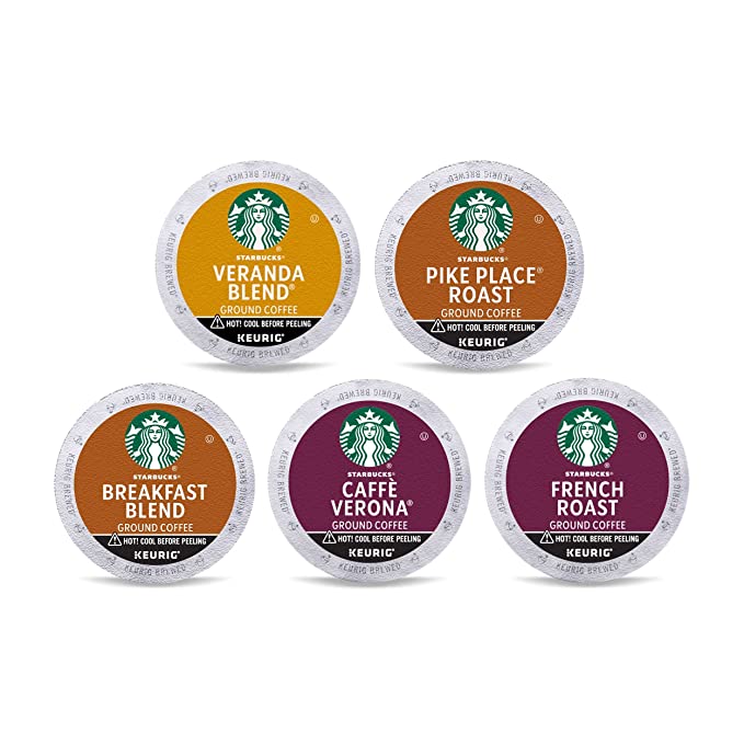 [ STARBUCKS ] Cà phê dạng cup STARBUCKS CAFFÈ VERONA DARK ROAST K- CUP - 10 cup/120gr