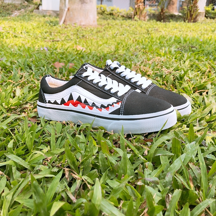 giày vans nam nữ thể thao giá rẻ[Tặng Kèm Hộp tất ]