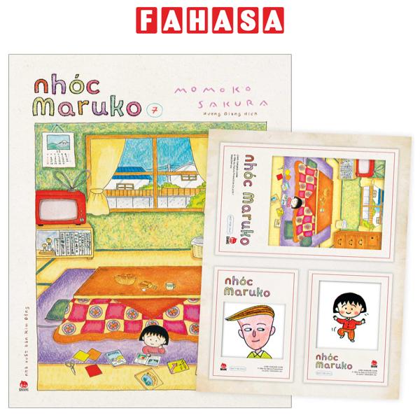 Fahasa - nhóc maruko - tập 7 - tặng kèm set card polaroid