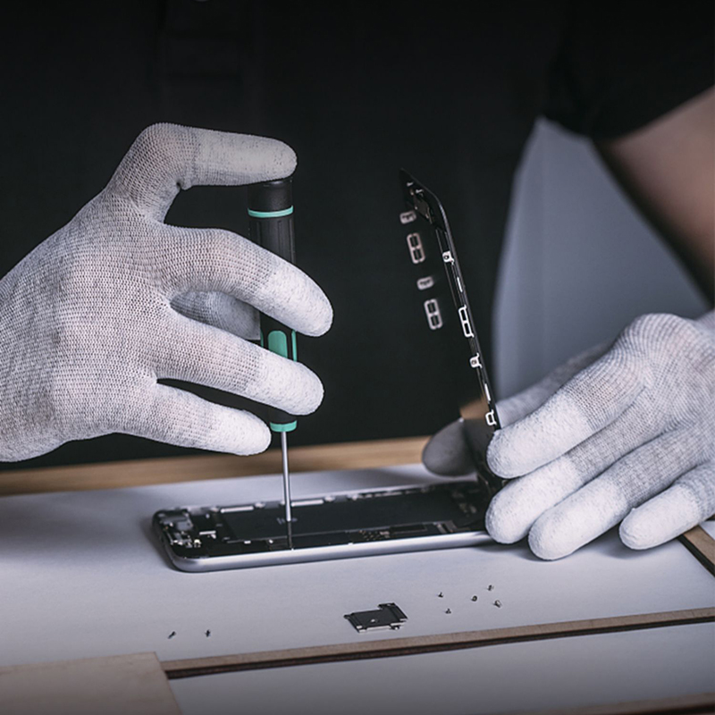【Guaranteed to look good】Full Set Metal Plate For iPhone 6 6S 7 8 Plus Complete Full Internal Bracket Shield Plate Phone Repair Replacement Parts Kit. 