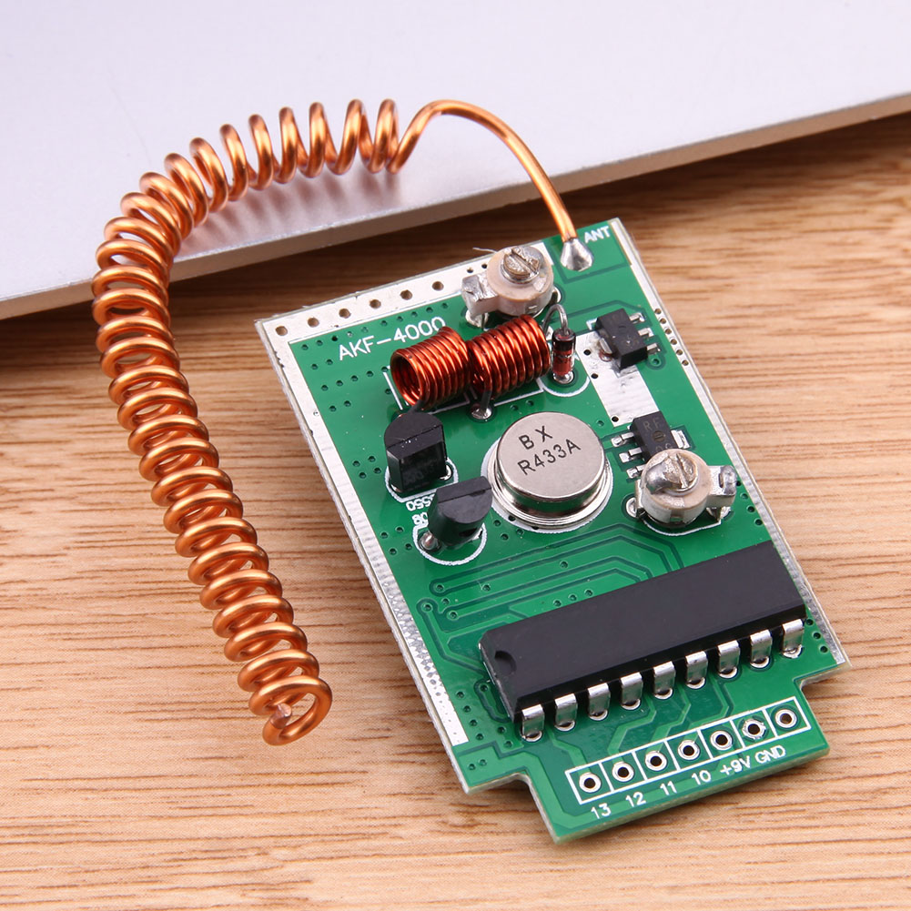 Large Power 4km Wireless Remote Control Module Kit Dc 9v Rf 433mhz For ...