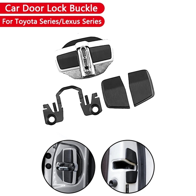 【Exclusive Online Deals】 Car Trd Door Lock Buckle Upgraded Stabilizer Protector Latches Sper For Lex