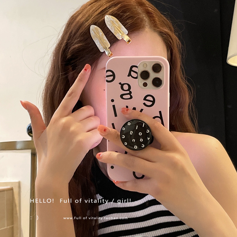 Set 7 kẹp tóc NOVSET set 7 cặp tóc chữ Min min cao cấp