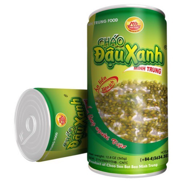 Cháo Bát Bảo Minh Trung Hộp 365gr (đầy đủ các vị)