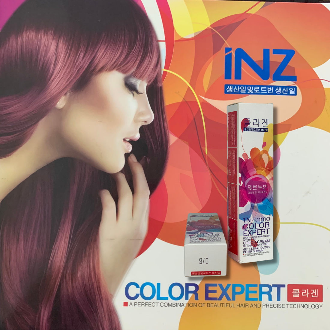 Tham khảo bảng màu thuốc nhuộm tóc tn farma color expert chuyên nghiệp và đa dạng